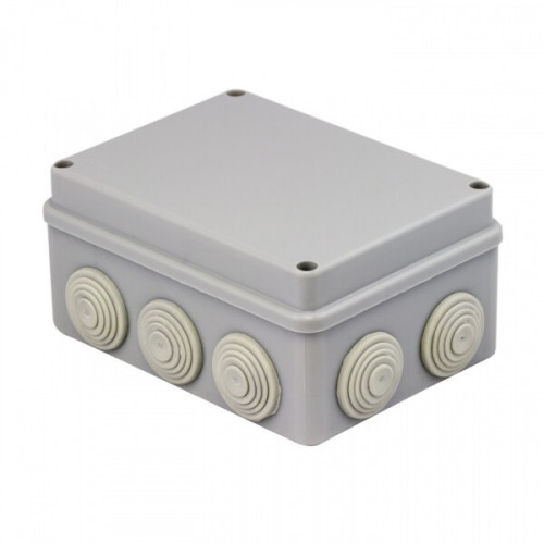 Коробка распределительная КМР-050-042 пылевлагозащитная, 10 мембранных вводов, уплотнительный шнур (190х140х70) EKF PROxima | plc-kmr-050-042 | EKF