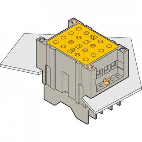 Блок DEF-D-VA Клеммный для цепей расцепителя, не размыкаемый, полуутопленный монтаж, зажим под болт | 1SNA166896R1100 | TE