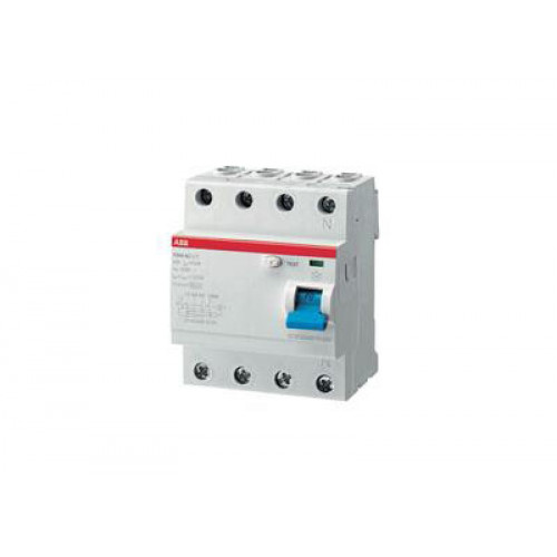 Выключатель дифференциальный (УЗО) F204 4п 80А 300мА тип AC | 2CSF204001R3800 | ABB