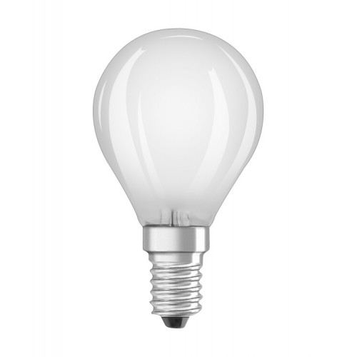 Лампа светодиодная филаментная диммируемая LED Superstar P 470лм 3,4Вт 2700К E14 колба P 320° матов стекло 220-240В | 4058075603196 | OSRAM