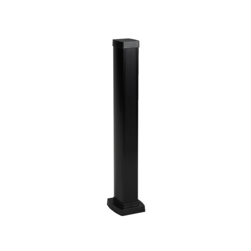 Snap-On мини-колонна алюминиевая с крышкой из пластика 1 секция, высота 0,68 метра, цвет черный | 653005 | Legrand