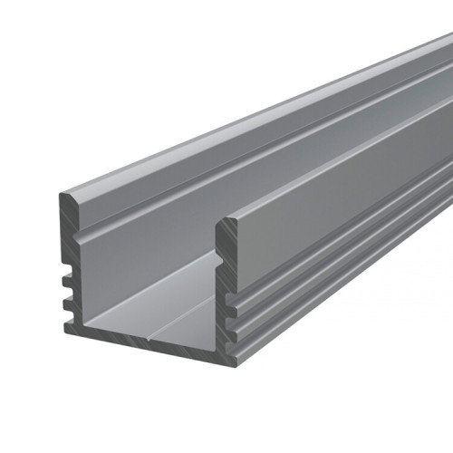 Профиль алюминиевый для светодиодной ленты накладной 1612-2 , 2м | 146-201 | REXANT