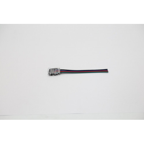 Аксессуар коннектор для светодиодной 4PIN with wire for Varton LED strip RGB 10mm ( strip connection to supply power) | V4-R0-70.0024.STR-0002 | VARTO
