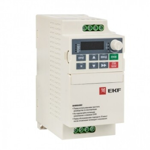 Преобразователь частоты 1,5 кВт 1х230В VECTOR-80 EKF Basic | VT80-1R5-1 | EKF