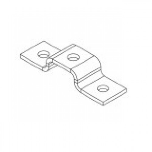 Прямоугольная скоба для СТРАТ профиля 41х21 (гальваника) | СКПэг4121 | Ostec