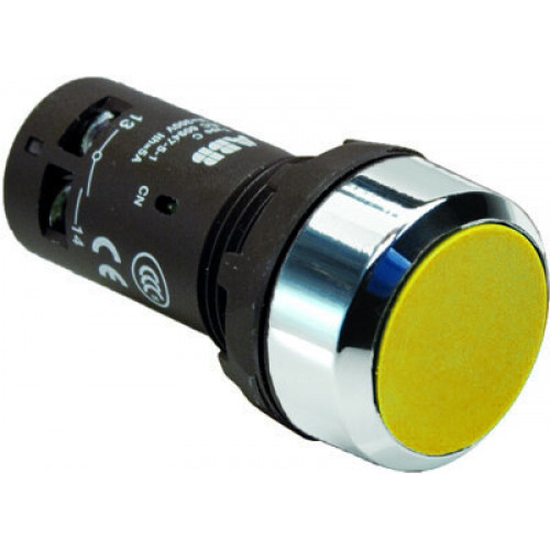 Кнопка CP2-30Y-20 желтая с фиксацией 2HO | 1SFA619101R3023 | ABB