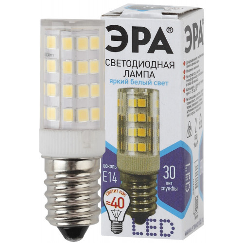 Лампа светодиодная LED 5Вт Е14 4000К СТАНДАРТ smd T25-5W-CORN-840-E14 | Б0033031 | ЭРА