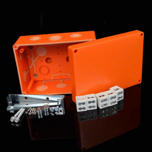 Коробка огнестойкая Е90, 176х126х87, IP66, с двойными керамическими клеммниками 5x1,5-10 мм2 KSK 175 (2PO10) | KSK 175_2PO10 | Kopos