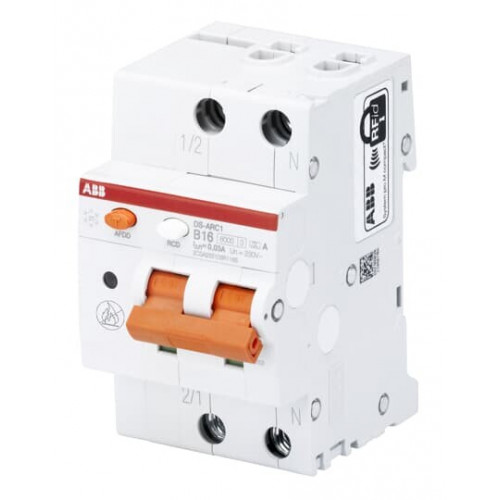 Выключатель автоматический дифференциального тока с защитой от дуги DS-ARC1 C16 A30 | 2CSA255103R1164 | ABB