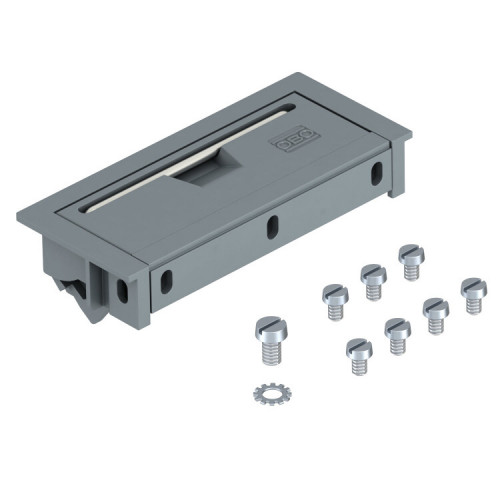Кабельный вывод кассетной рамки (полиамид,серый) (SAK 7011) | 7407976 | OBO Bettermann