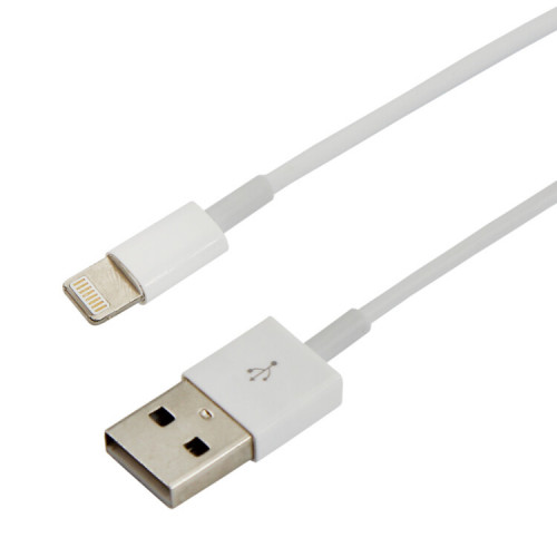 USB кабель для iPhone 5/6/7 моделей original copy 1:1 белый | 18-0001 | REXANT
