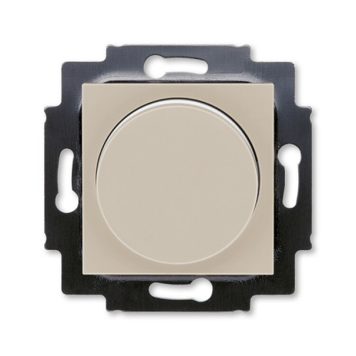 ABB Levit Кофе макиато / белый Светорегулятор поворотно-нажимной 60-600 Вт R | 3294H-A02247 18W | 2CHH942247A6018 | ABB