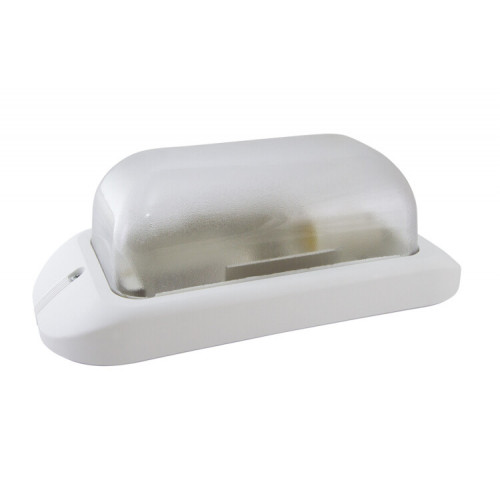 Светильник пылевлагозащищенный под лампу для ЖКХ НБП 01-60-006 (корпус пласт., рассеиватель поликарбонат, белый) | SQ0312-0009 | TDM