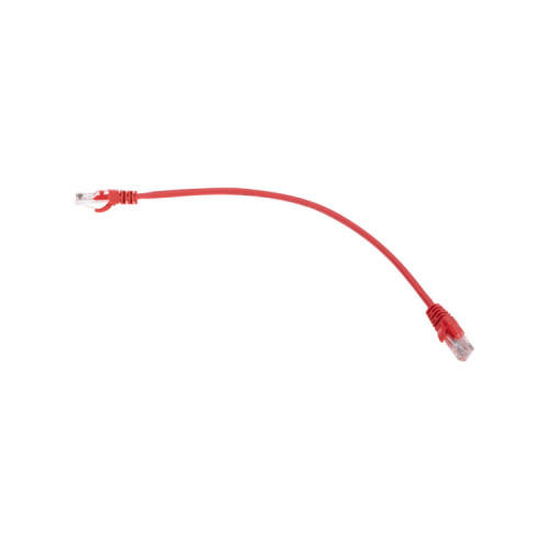 Патч-корд U/UTP, CAT 5e, RJ45-RJ45, 26AWG, LSZH, красный, 0,3м REXANT | 02-0103-03 | REXANT