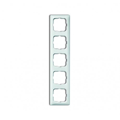 Рамка 5-постовая для кабель-каналов, серия Reflex SI, альпийский белый | 1725-0-1498 | 2CKA001725A1498 | ABB