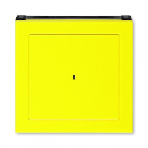 ABB Levit Жёлтый / дымчатый чёрный Накладка для выключателя карточного | 3559H-A00700 64 | 2CHH590700A4064 | ABB