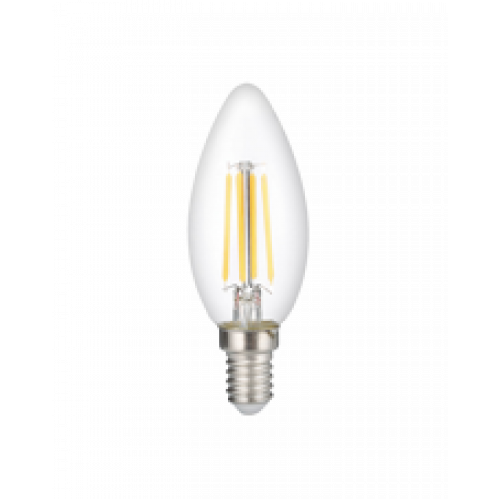 Лампа светодиодная PLED OMNI (филамент) C35 6w E14 3000K Gold 230/50 | .5020634 | Jazzway
