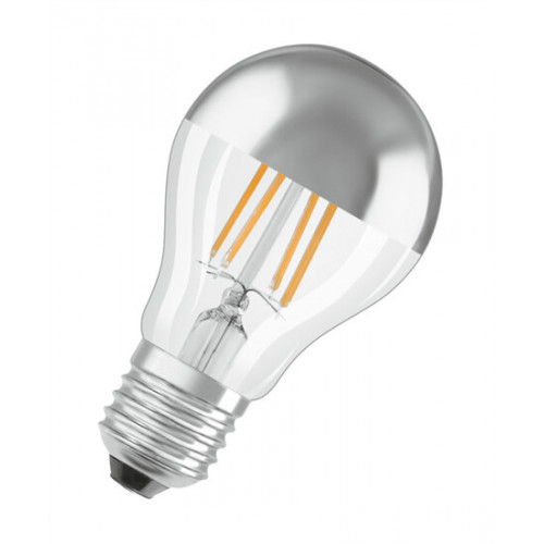 Лампа светодиодная LED Retrofit CLASSIC A Mirror 50 CL 7 W/2700K E27 DIM | 4058075132917 | OSRAM