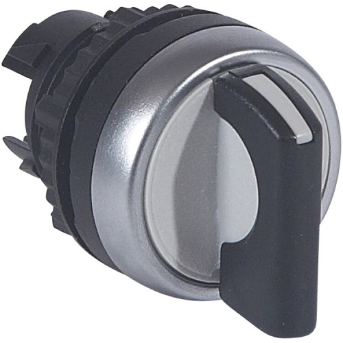 Переключатель с рукояткой - Osmoz - для комплектации - без подсветки - IP 66 - 3 положения с фиксацией 90° - чёрный | 023929 | Legrand