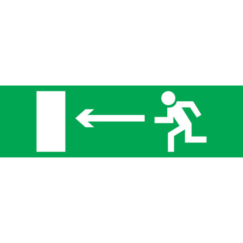 Наклейка для светильника аварийного NL-Топаз-Стрелка налево | 80523 | Navigator