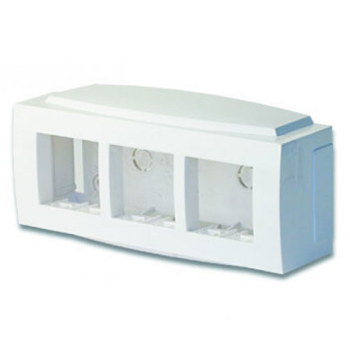 Модульная коробка для электроуст. изделий Brava. 6 модулей | 09221 | DKC