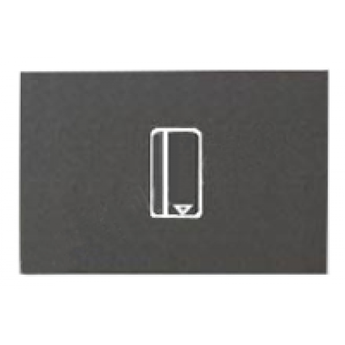 ABB Zenit Антрацит Выключатель карточный с задержкой отключения (5-90 сек.) (2 мод) | N2214.5 AN | 2CLA221450N1801 | ABB