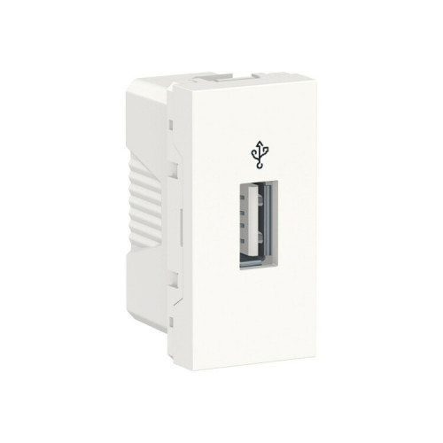 Unica Modular Белый Розетка USB, 1 мод. | NU342918 | Schneider Electric