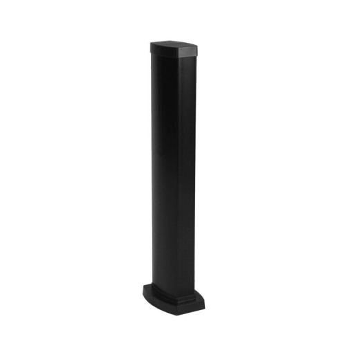 Snap-On мини-колонна алюминиевая с крышкой из пластика, 2 секции, высота 0,68 метра, цвет черный | 653025 | Legrand