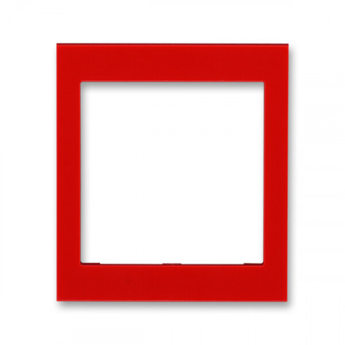 ABB Levit Красный Накладка на рамку 55х55 промежуточная | 3901H-A00355 65 | 2CHH010355A4065 | ABB