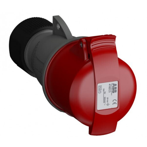 Розетка кабельная Easy&Safe 416EC3,16А,3P+N+E,IP44,3ч|2CMA102020R1000| ABB