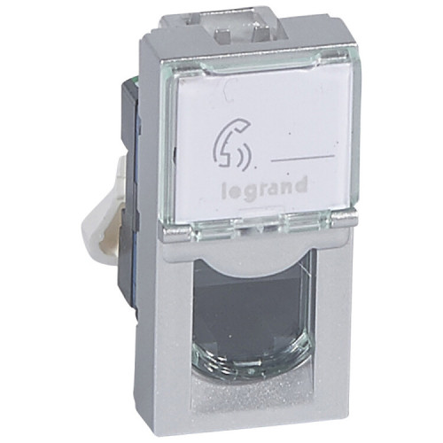 MOSAIC RJ45 UTP кат6 1 мод ал | 079461 | Legrand