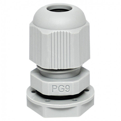 Сальник PG9 IP54 (4 шт) d отв. 16мм / d провод. 4-8 мм PROxima | plc-pg-9-4-r | EKF