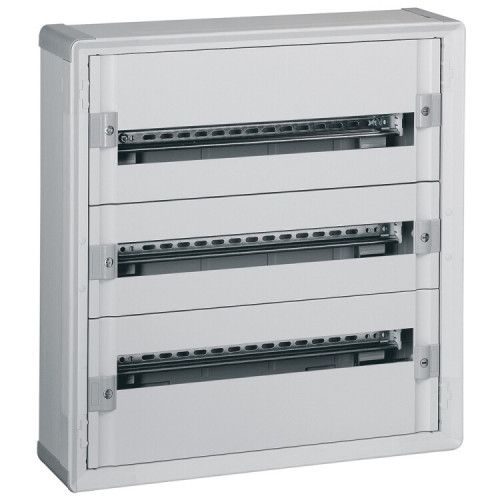 Распределительный шкаф с пластиковым корпусом XL3 160 - для модульного оборудования - 3 рейки - 600x575x147 | 020053 | Legrand