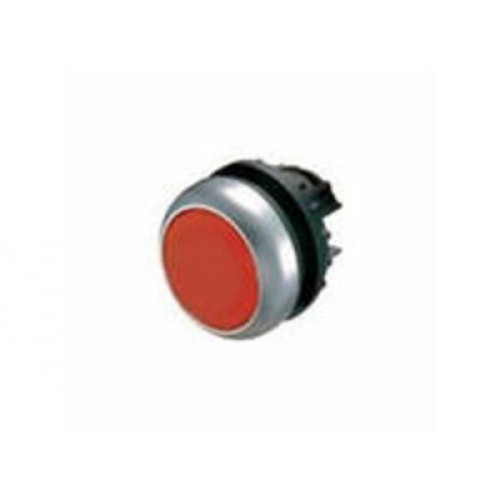 Кнопка плоская M22-DL-R без фиксаци. красный. с подсветкой. IP68 | 216925 | EATON