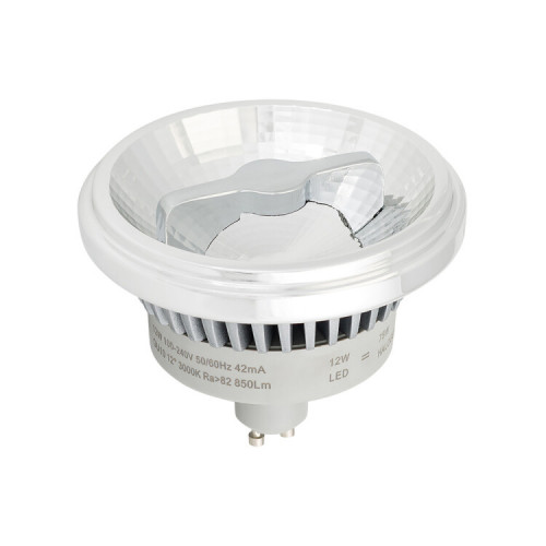 Лампа светодиодная AR111-FORT-GU10-12W-DIM Day4000 (Reflector, 24 deg, 230V) | 026879 | Arlight