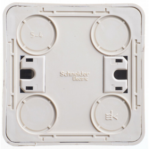 ЭТЮД О/У Кремовый Выключатель 2-клавишный | BA10-002K | Schneider Electric