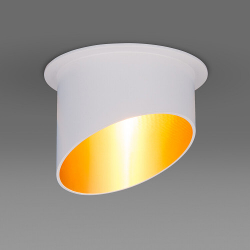 Светильник накладной 7005 MR16 WH/GD белый/золото спот | a040981 | Elektrostandard