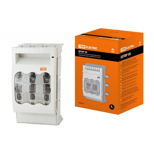 Шинный выключатель-разъединитель с функцией защиты ШПВР 00 3П 160A | SQ0726-0005 | TDM