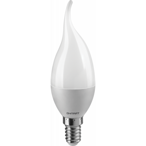 Лампа светодиодная OLL-FC37-6-230-6.5K-E14-FR | 61131 | ОНЛАЙТ
