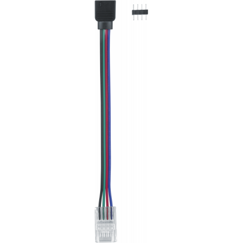 Коннектор для светодиодной ленты 80 404 NLSC-RGB10mm-PCRGB-W-PC-IP20 | 80404 | Navigator