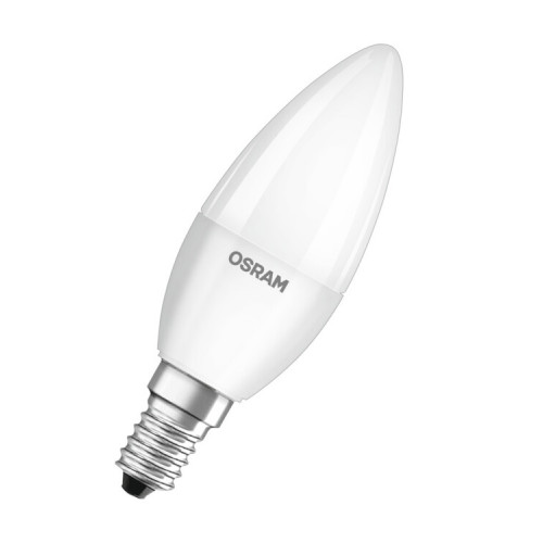 Лампа светодиодная PARATHOM B 470лм 4,9Вт 2700К E14 колба B 200° мат пластик 220-240В | 4058075593237 | OSRAM