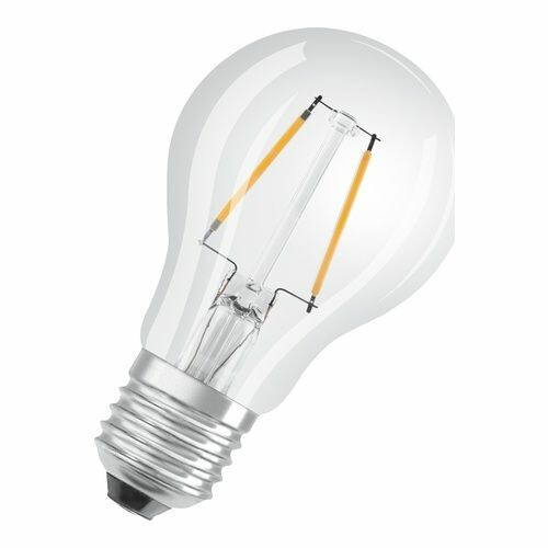 Лампа светодиодная филаментная LED Star А 1,5W/827 230V FIL E27 10X1 | 4058075461437 | OSRAM