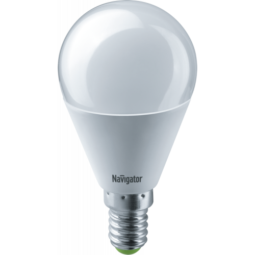 Лампа светодиодная LED 8,5Вт Е14 230В 2700К NLL-G45-8.5-230-2.7K-E14 шарик матовый | 61333 | Navigator
