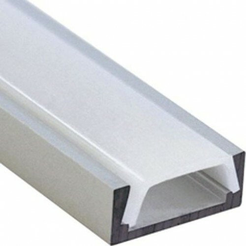 Профиль алюминиевый для светодиодной ленты PAL 1506 накладной анодированный IP20 2м | 1009609 | Jazzway