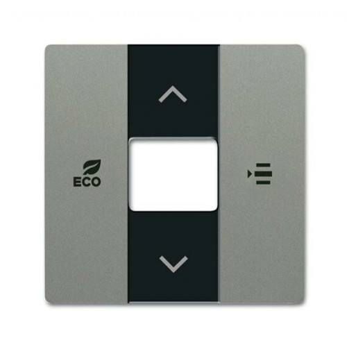 Накладка контроллера фанкойлов free@home, цвет meteor/серый металлик|6220-0-0566| ABB
