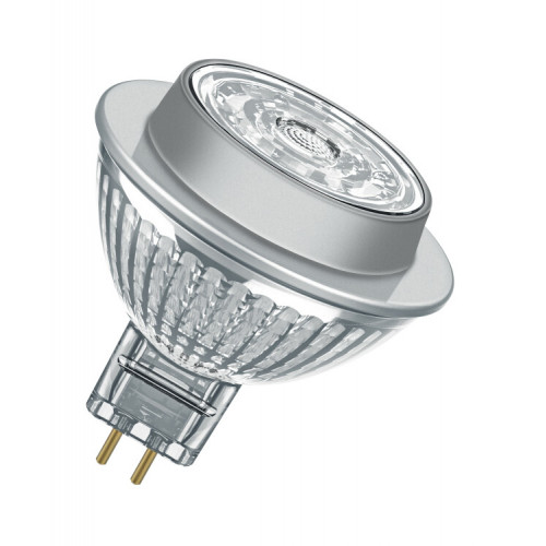 Лампа светодиодная напряжение 12В PARATHOM MR16 50 non-dim 36° 7 2W/840 GU5.3 | 4052899957824 | Osram