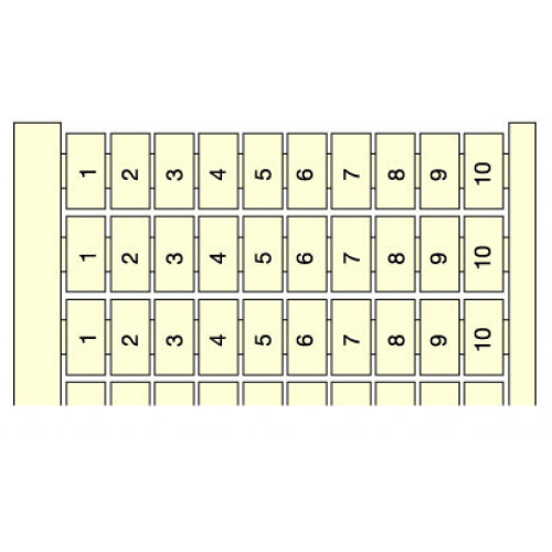 Маркировка RC55 (100 X X) , верт. | 1SNA230203R1600 | TE