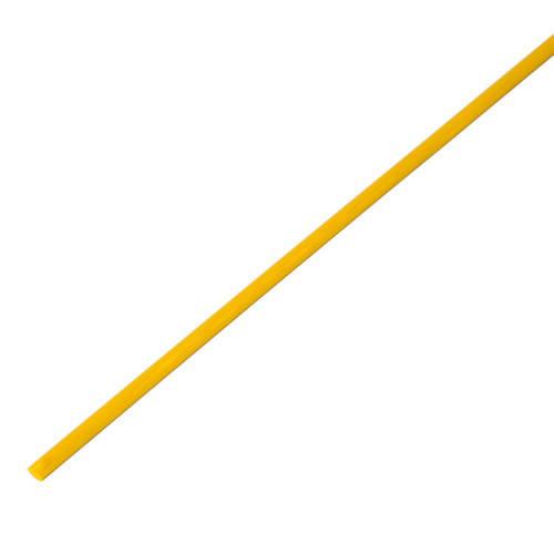 Термоусадочная трубка 3,0/1,5 мм, желтая, упаковка 50 шт. по 1 м | 20-3002 | REXANT