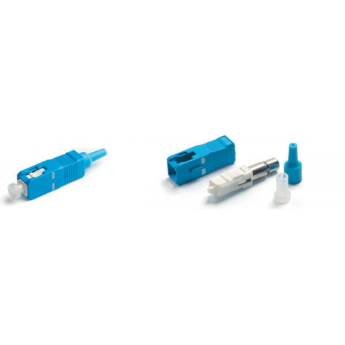 Разъем клеевой SC-SM-0.9 SC, SM (для одномодового кабеля), 0.9 мм, simplex, (синий) | 15985 | Hyperline