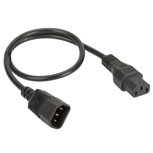 Кабель питания IEC320 C13 - IEC320 C14, 0.5 м, сечение 3 х 1,5 мм? | R5CORD3405 | DKC